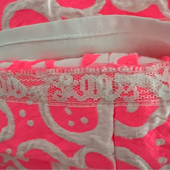 Lilly Pulitzer Percy Dress Fiesta Pink Size 8 EUC - Picture 6 of 8